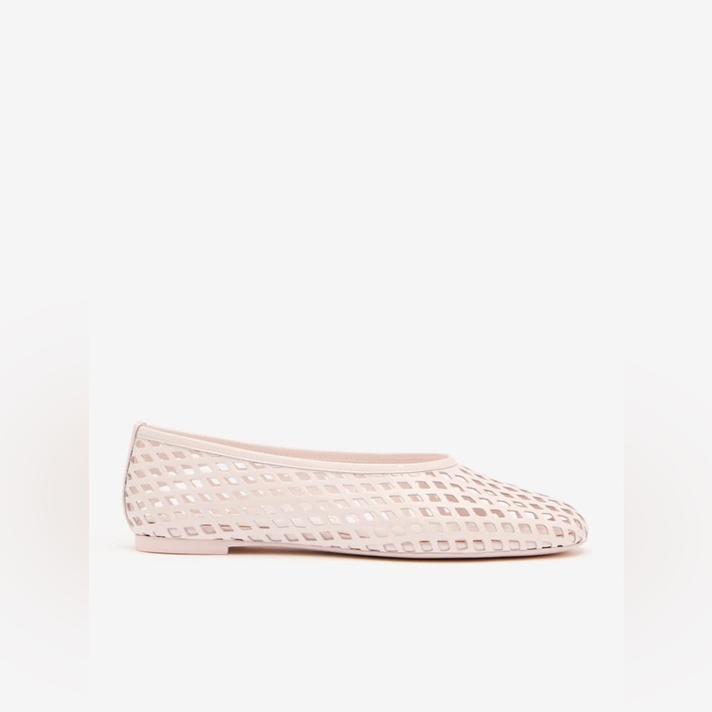 Reformation Paulina Ballet Flat Pink - Size 9.5